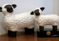 Ceramic Primitive Sheep