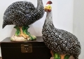 Ceramic Guinea Hens